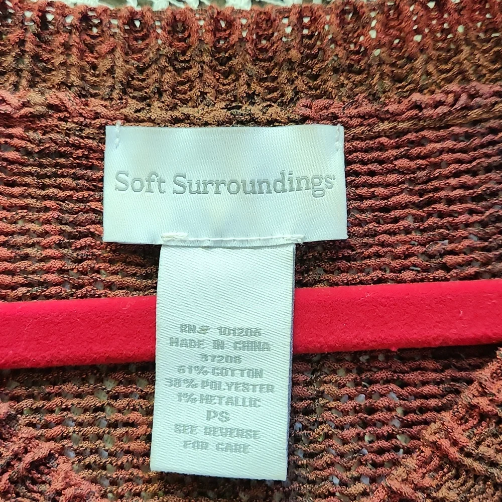 Soft Surroundings Sweater, PS, Like New - Picture 4 of 4